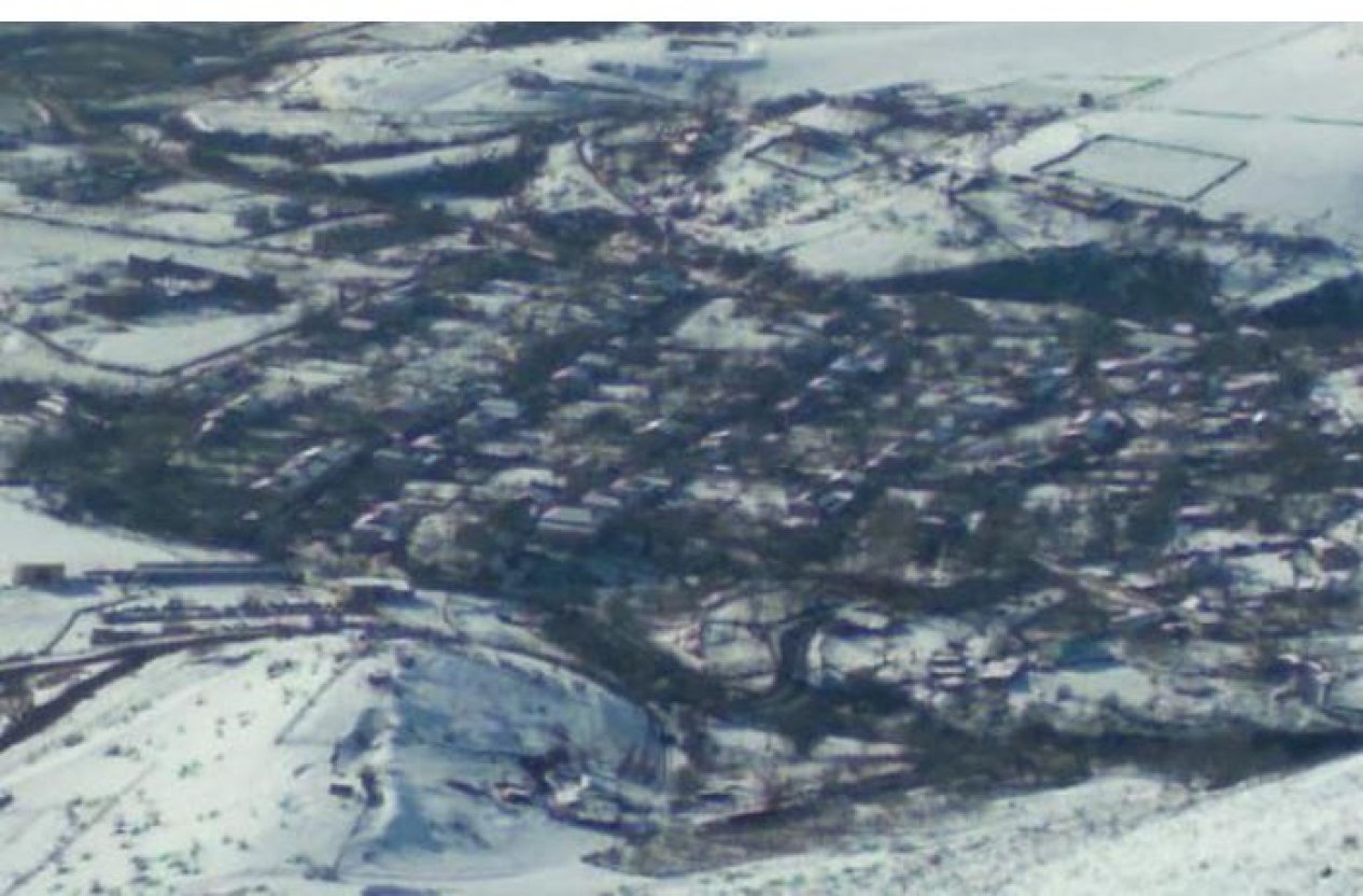 Ահա թե ինչ տեսք ունի Փիրլար գյուղը Ֆարուխ լեռից – Լուսանկար