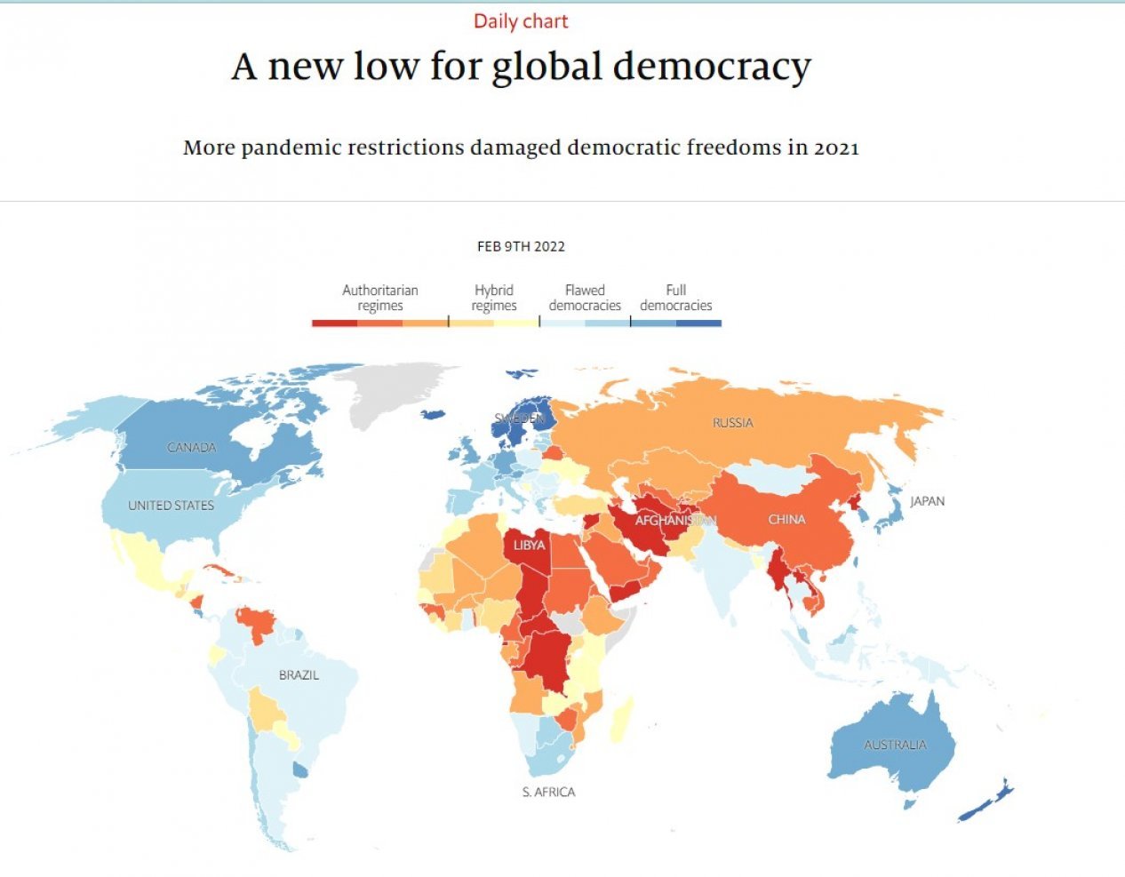 Уникальный рейтинг «Индекса демократии»: страна без избирательного кодекса обогнала Азербайджан