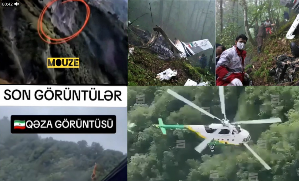 Sonuncu helikopter qəzası ilə bağlı yayılan videoları araşdırdıq