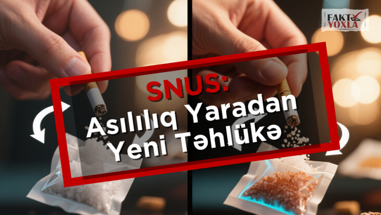 Asılılıq Yaradan Yeni Təhlükə — "SNUS" (VİDEO)