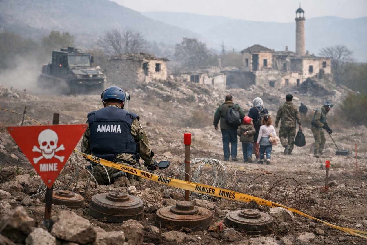 Azərbaycanın mina problemi: Qlobal təhlükə və humanitar fəlakət