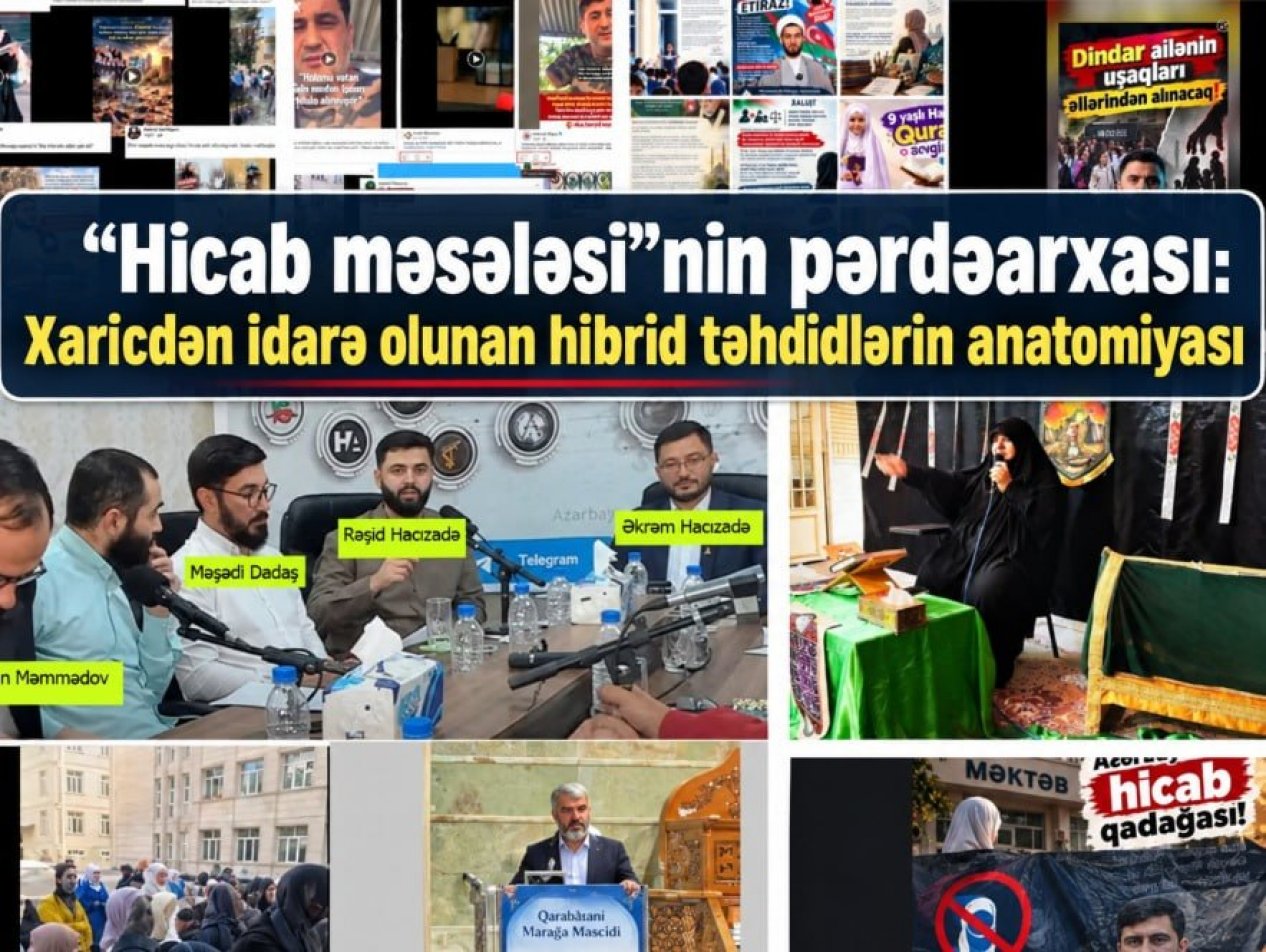 "Hicab məsələsi”nin pərdəarxası: Xaricdən idarə olunan hibrid təhdidlərin anatomiyası