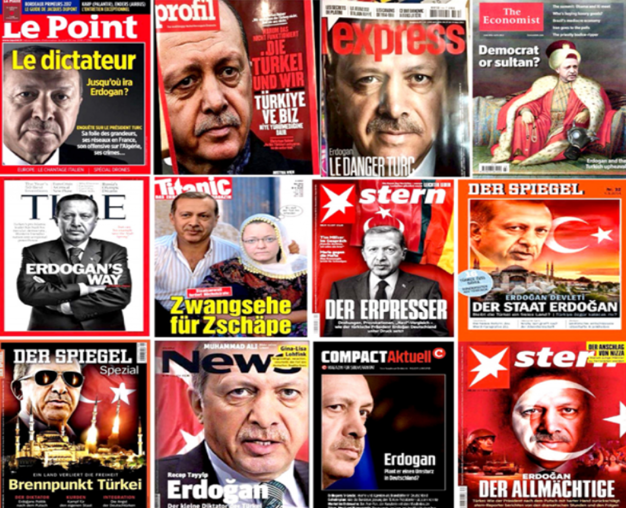 Почему западные СМИ выступают против Эрдогана?!