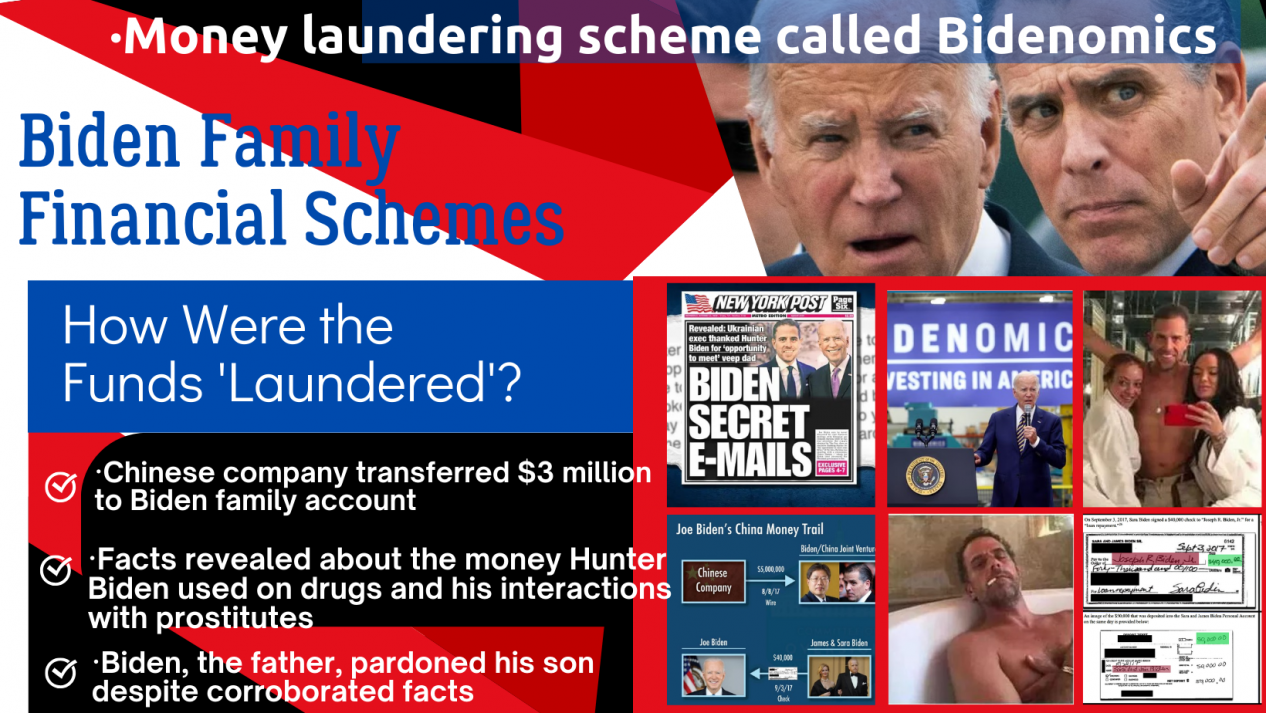 "Biden Family Financial Schemes: How Were the Funds 'Laundered'?"