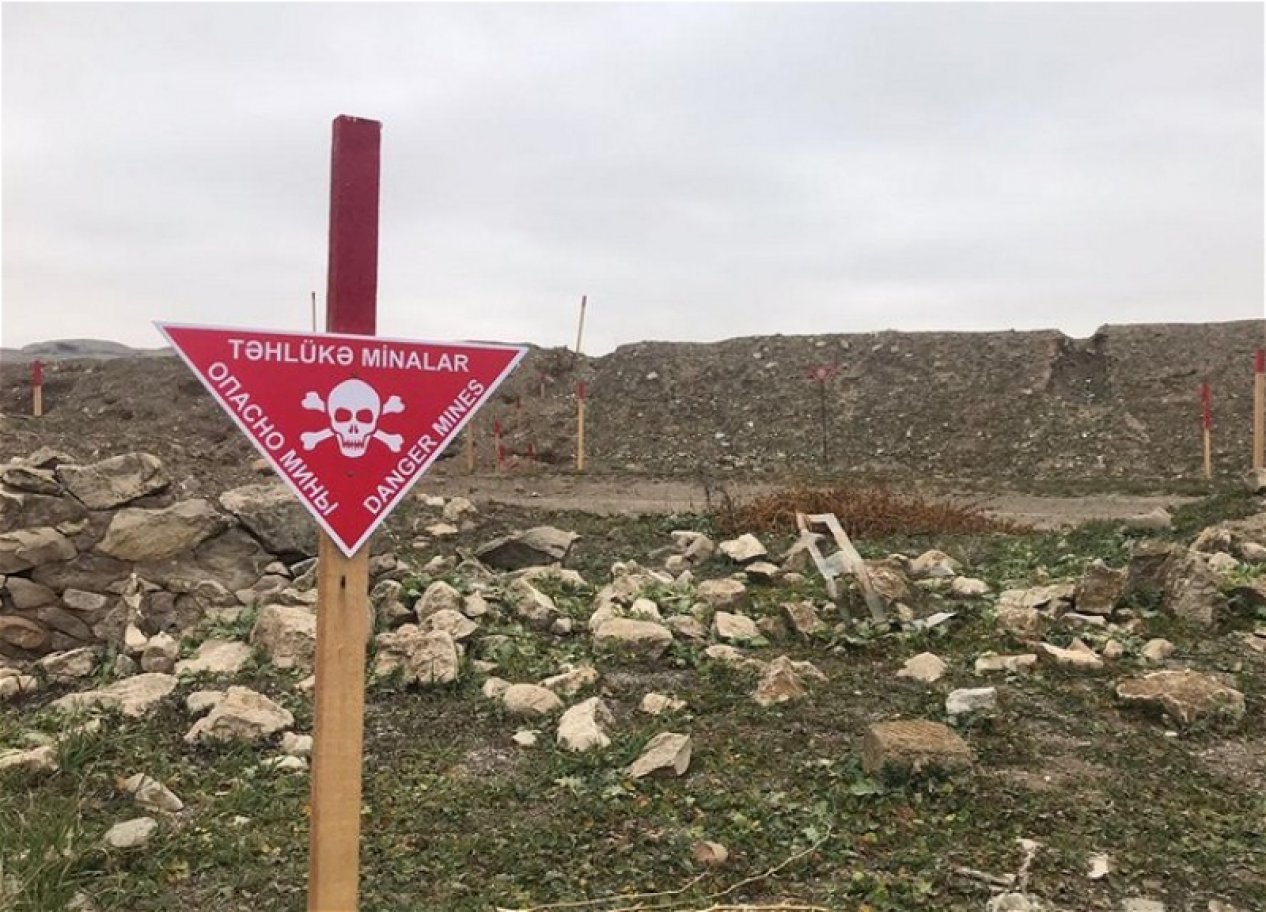Why does Armenia refuse to provide minefield maps?