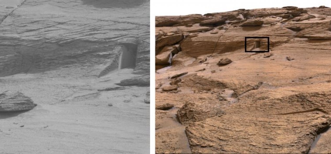 Marsdakı sirli qapı hara açılır?