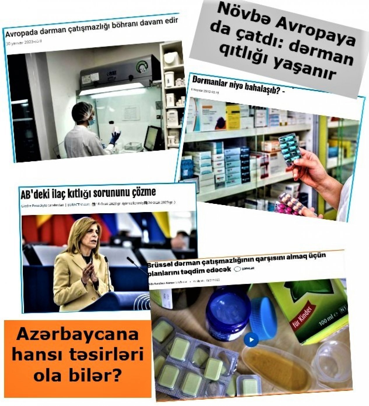 Как отразится на Азербайджане дефицит лекарств в Европе?