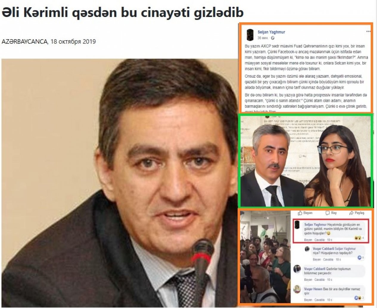 “Azadlıq qəzeti”nin qadın zorakılığı üzərində spekulyasiyası