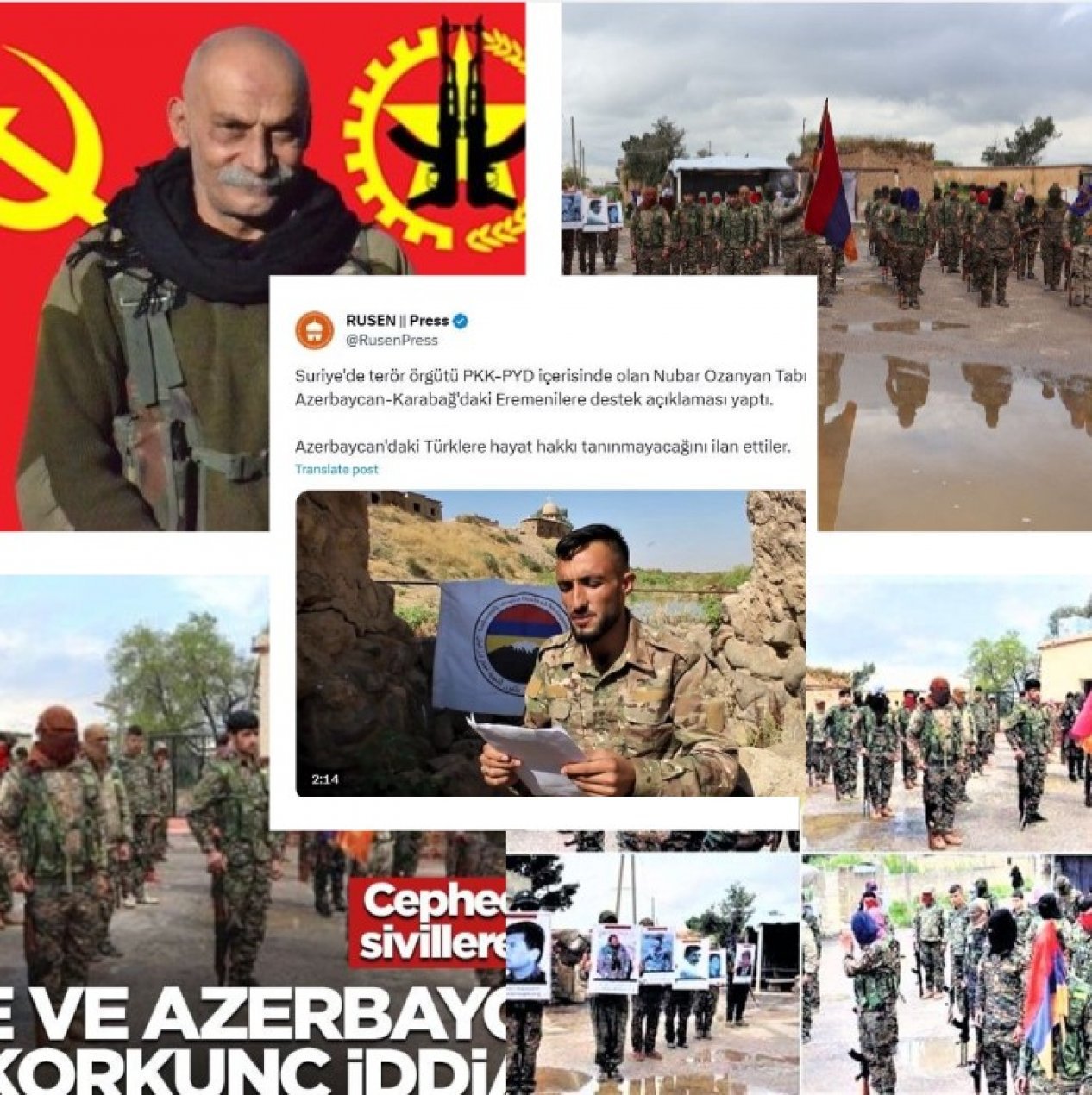 Террористическая «Бригада Нубара Озаняна» угрожает Азербайджану