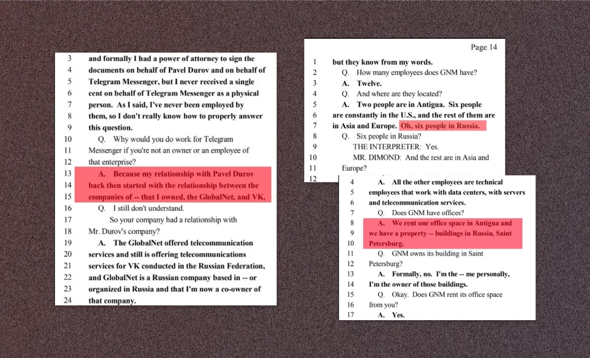 Screenshot of court document obtained by IStories