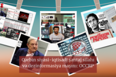 Qərbin siyasi-iqtisadi şantaj silahı və dezinformasiya maşını: OCCRP