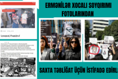 Ermənilər Xocalı soyqırımı fotolarından saxta təbliğat üçün istifadə edirlər