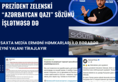 Prezident Zelenski “Azərbaycan qazı” sözünü işlətməsə də, saxta media erməni həmkarları ilə bərabər eyni yalanı tirajlayır