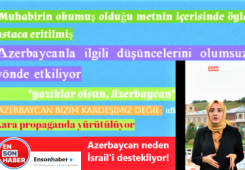 Ensonhaber.com ne diye Azerbaycan İsrail ilişkilerini sorguluyor?