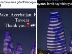 “Alov qüllələri”ndə İsrail bayrağı nə məqsədlə əks olunub?