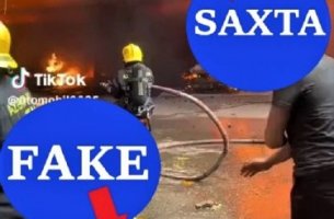 İsraildə baş verən yanğınlarda azərbaycanlı yanğınsöndürənlərin iştirakını göstərən video saxtadır
