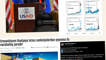 Samanta Pauerin saxtakarlığı: Ermənistan iqtisadiyyatı islahatlar sayəsində böyüyüb, yoxsa re-eksport hesabına?