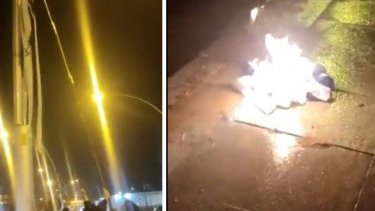 Armenian website published news about burning of Israeli flags in Baku - Investigated