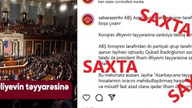 İranın “Səhər” kanalının Azərbaycanla bağlı növbəti yalanı ifşa olundu