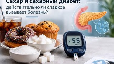 Сахар и сахарный диабет: действительно ли сладкое вызывает болезнь?