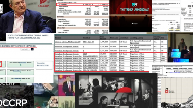 Who are the financial backers of OCCRP?