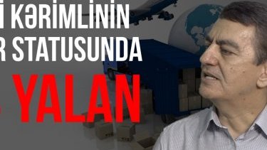Əli Kərimlinin bir statusunda 4 yalan