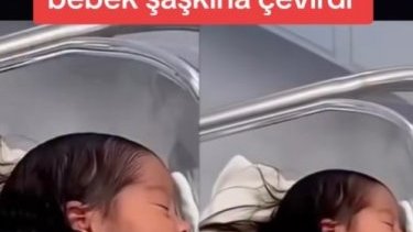 Azərbaycanda yeni doğulan uzunsaçlı körpənin videosu saxtadır