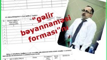 Əkrəm Həsənovun yeni gəlir bəyannaməsi forması haradan götürülüb?