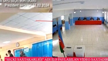 Saatlı seçki dairəsi ilə bağlı yayılan video saxtadır