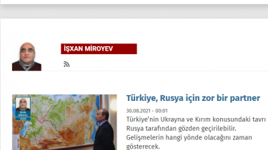 İşhan Miroyev Türkiye'ye karşı önyargılı mı?