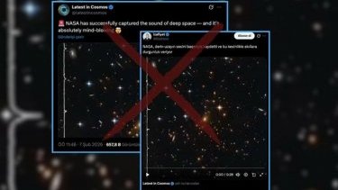 "Nasa, derin uzay sesini kaydetmeyi başardı" iddiası