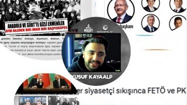 Azərbaycan əleyhinə video hazırlayan Yusuf Kayaalp: erməni, PKK-HDP təəssübkeşi və pul düşkünü