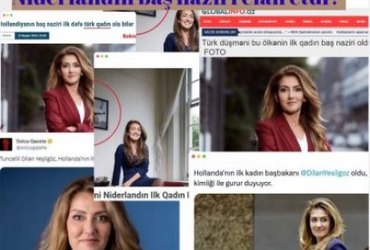 Sosial media Dilan Yeşilgözü Niderlandın baş naziri necə elan etdi?