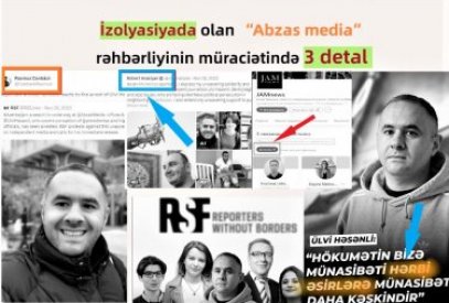 İzolyasiyada olan “Abzas media” rəhbərliyinin müraciətində 3 detal