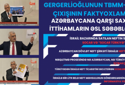 Gergerlioğlunun TBMM-də çıxışının faktyoxlaması: Azərbaycana qarşı saxta ittihamların əsl səbəbləri