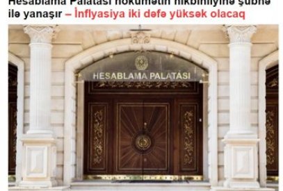 Müxaliffikirli iqtisadçılar: Hökumətin rəsmi statistikası ilə Palatanın rəyi bir-birinə ziddir və inflyasiyanın artacağı gözlənilir