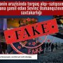 Başqa ölkənin ərazisində torpaq alqı-satqısını qəsdən Azərbaycana şamil edən Sevinc Osmanqızının növbəti saxtakarlığı
