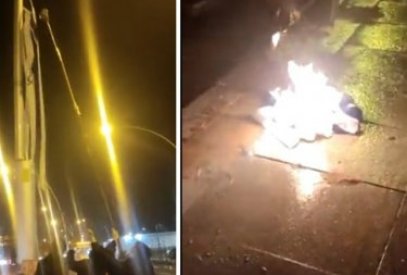 Armenian website published news about burning of Israeli flags in Baku - Investigated