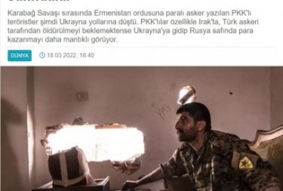 PKK Ukrayna'da Kadirov'un Çeçenleri ve Esed'in askerleriyle Rusya safında savaşıyor mu?!