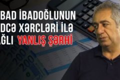 Qubad İbadoğlu Qarabağın yenidənqurulması xərclərini investiya xərci hesab edir?