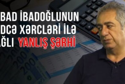 Qubad İbadoğlu Qarabağın yenidənqurulması xərclərini investiya xərci hesab edir?