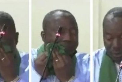Person who cried at press conference isn’t Niger’s finance minister, fake news!
