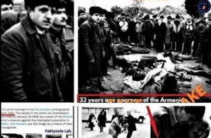 Армяне снова под своим именем публикуют фото, сделанное во время трагедии 20 Января