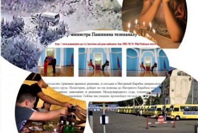 Paşinyanın “Euronews” telekanalında qaz, işıq, blokada və 400 tonluq yardım yalanları…