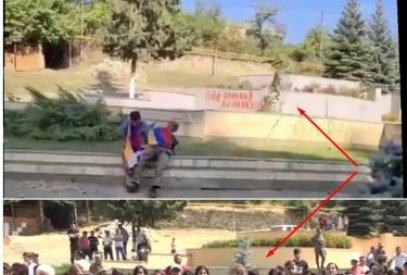 Hadrutda iki erməni əsgərinin güllələnmə videosunun analizi - ŞOK FAKTLAR