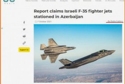 İran yanlısı gazeteciyle Soros Vakfı`nın sitesinin asıl konusu: Azerbaycan`da İsrail savaş uçakları haberi