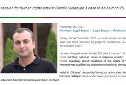 Pressure continues on Yazidi activist Sultanyan in Armenia