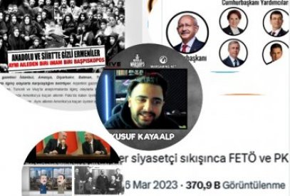 Azərbaycan əleyhinə video hazırlayan Yusuf Kayaalp: erməni, PKK-HDP təəssübkeşi və pul düşkünü